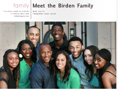 JJ Birden and Family In ImagesAZ Magazine